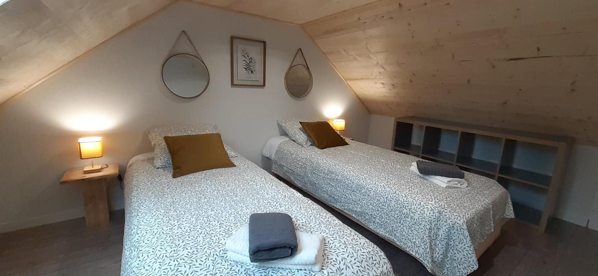Chalets De Pont Cob Avec Spa Gouezec Exterior photo